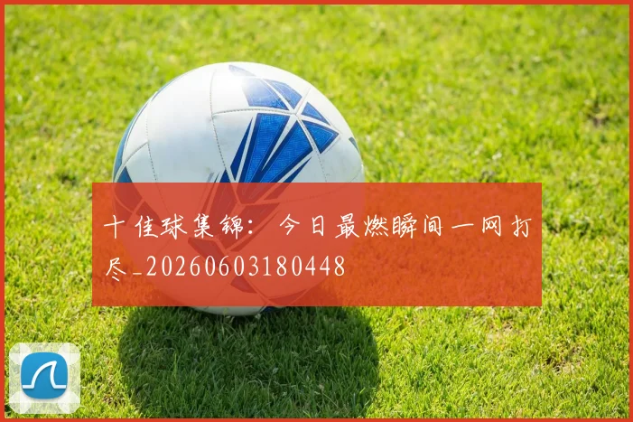 十佳球集锦:今日最燃瞬间一网打尽_20260603180448