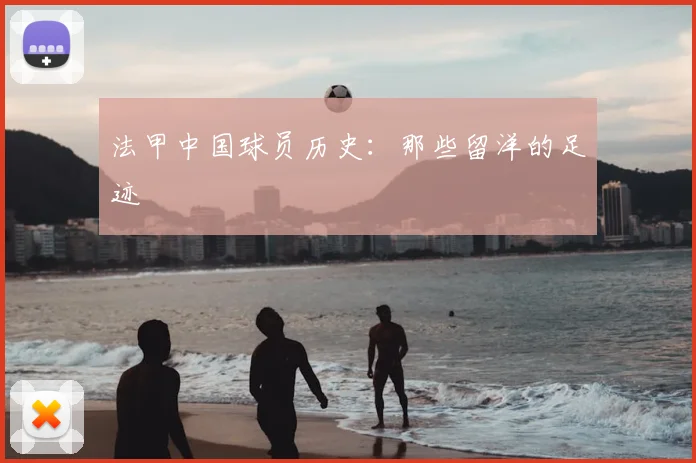 法甲中国球员历史：那些留洋的足迹